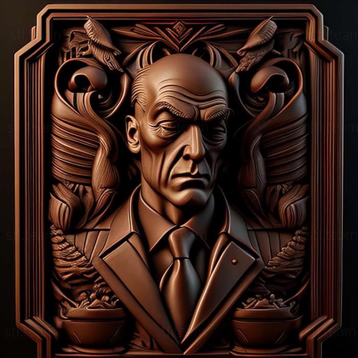 3D model Hitman Codename 47 game (STL)